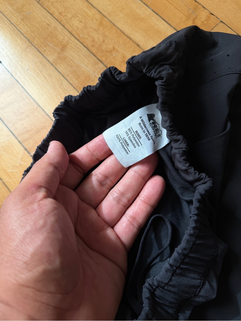 REI Co-Op Active Pursuits Shorts Men's Black Lined Pockets Running Hiking Sz. L - Picture 6 of 9